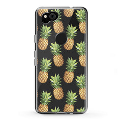 Lex Altern TPU Silicone Google Pixel Case Pineapple Pattern