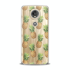 Lex Altern TPU Silicone Motorola Case Pineapple Pattern