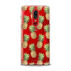 Lex Altern TPU Silicone OnePlus Case Pineapple Pattern