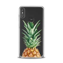 Lex Altern TPU Silicone Motorola Case Pineapple Fruit