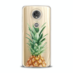 Lex Altern TPU Silicone Motorola Case Pineapple Fruit