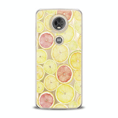 Lex Altern TPU Silicone Motorola Case Yellow Lemon