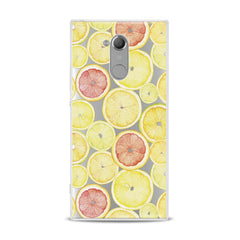 Lex Altern TPU Silicone Sony Xperia Case Yellow Lemon