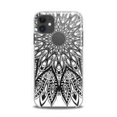 Lex Altern TPU Silicone iPhone Case White Mandala