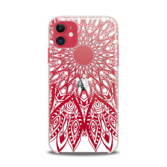 Lex Altern TPU Silicone iPhone Case White Mandala