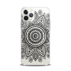 Lex Altern TPU Silicone iPhone Case Black Mandala