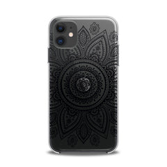 Lex Altern TPU Silicone iPhone Case Black Mandala