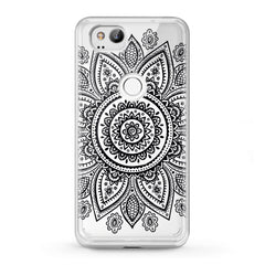 Lex Altern Google Pixel Case Black Mandala