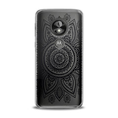 Lex Altern TPU Silicone Motorola Case Black Mandala