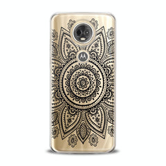 Lex Altern TPU Silicone Motorola Case Black Mandala