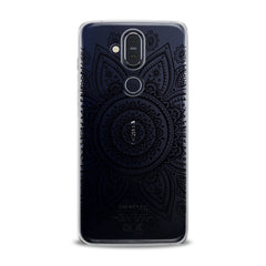 Lex Altern TPU Silicone Nokia Case Black Mandala