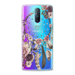 Lex Altern Floral Dreamcatcher Art Oppo Case