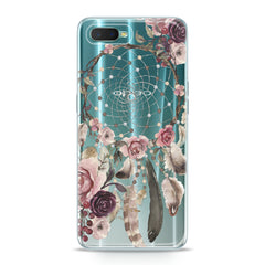 Lex Altern TPU Silicone Oppo Case Floral Dreamcatcher Art