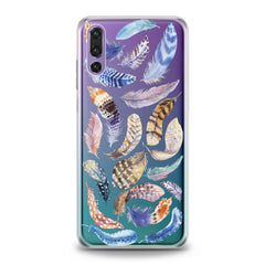 Lex Altern TPU Silicone Huawei Honor Case Feathers Pattern