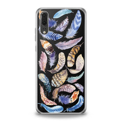 Lex Altern Feathers Pattern Huawei Honor Case