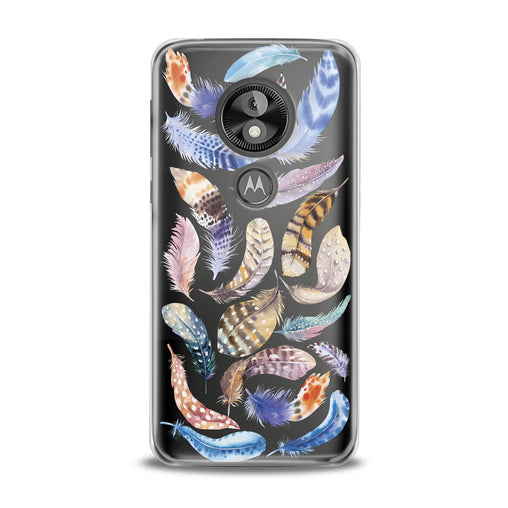 Lex Altern Feathers Pattern Motorola Case