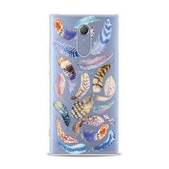 Lex Altern TPU Silicone Sony Xperia Case Feathers Pattern