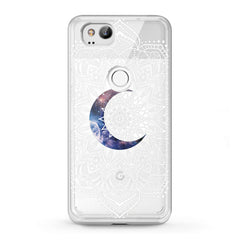 Lex Altern TPU Silicone Google Pixel Case Moon Mandala