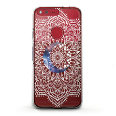 Lex Altern TPU Silicone Google Pixel Case Moon Mandala