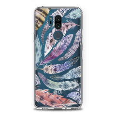 Lex Altern TPU Silicone LG Case Colorful Feathers