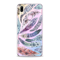 Lex Altern TPU Silicone VIVO Case Colorful Feathers