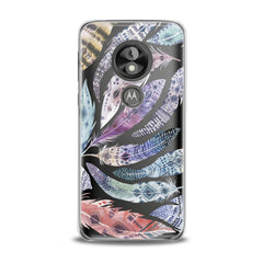 Lex Altern Colorful Feathers Motorola Case