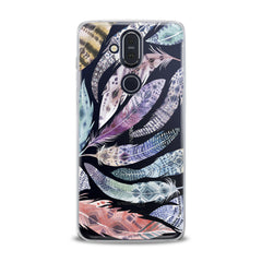 Lex Altern TPU Silicone Nokia Case Colorful Feathers