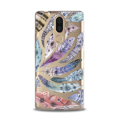 Lex Altern TPU Silicone Lenovo Case Colorful Feathers