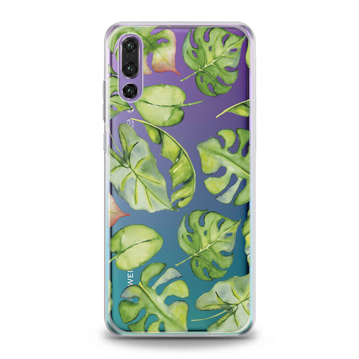 Lex Altern Monstera Watercolor Huawei Honor Case