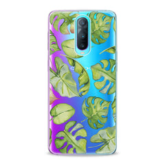 Lex Altern Monstera Watercolor Oppo Case