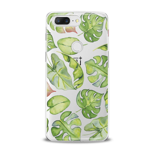 Lex Altern Monstera Watercolor OnePlus Case