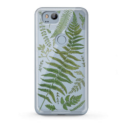 Lex Altern TPU Silicone Google Pixel Case Green Fern