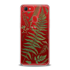 Lex Altern TPU Silicone Oppo Case Green Fern