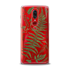 Lex Altern TPU Silicone OnePlus Case Green Fern