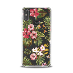 Lex Altern TPU Silicone Motorola Case Tropical Pattern