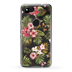 Lex Altern TPU Silicone Google Pixel Case Tropical Pattern