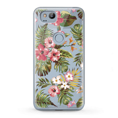 Lex Altern TPU Silicone Google Pixel Case Tropical Pattern