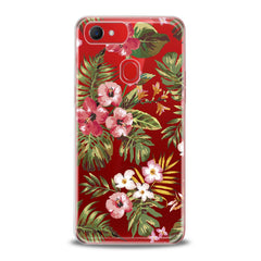 Lex Altern TPU Silicone Oppo Case Tropical Pattern