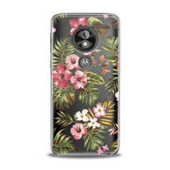 Lex Altern TPU Silicone Motorola Case Tropical Pattern