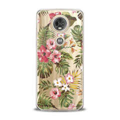 Lex Altern TPU Silicone Motorola Case Tropical Pattern