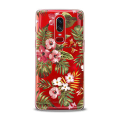 Lex Altern TPU Silicone OnePlus Case Tropical Pattern