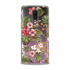 Lex Altern TPU Silicone OnePlus Case Tropical Pattern