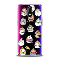 Lex Altern TPU Silicone Oppo Case Kawaii Cartoon