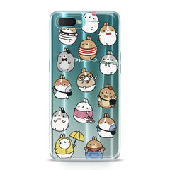 Lex Altern TPU Silicone Oppo Case Kawaii Cartoon