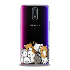 Lex Altern TPU Silicone Oppo Case Kawaii Cats