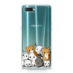 Lex Altern TPU Silicone Oppo Case Kawaii Cats