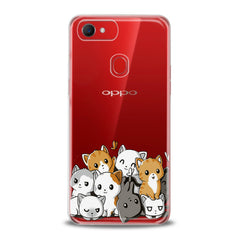 Lex Altern TPU Silicone Oppo Case Kawaii Cats