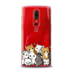 Lex Altern TPU Silicone OnePlus Case Kawaii Cats