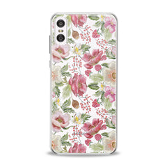 Lex Altern TPU Silicone Motorola Case Pink Summer Blossom