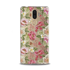 Lex Altern TPU Silicone Lenovo Case Pink Summer Blossom